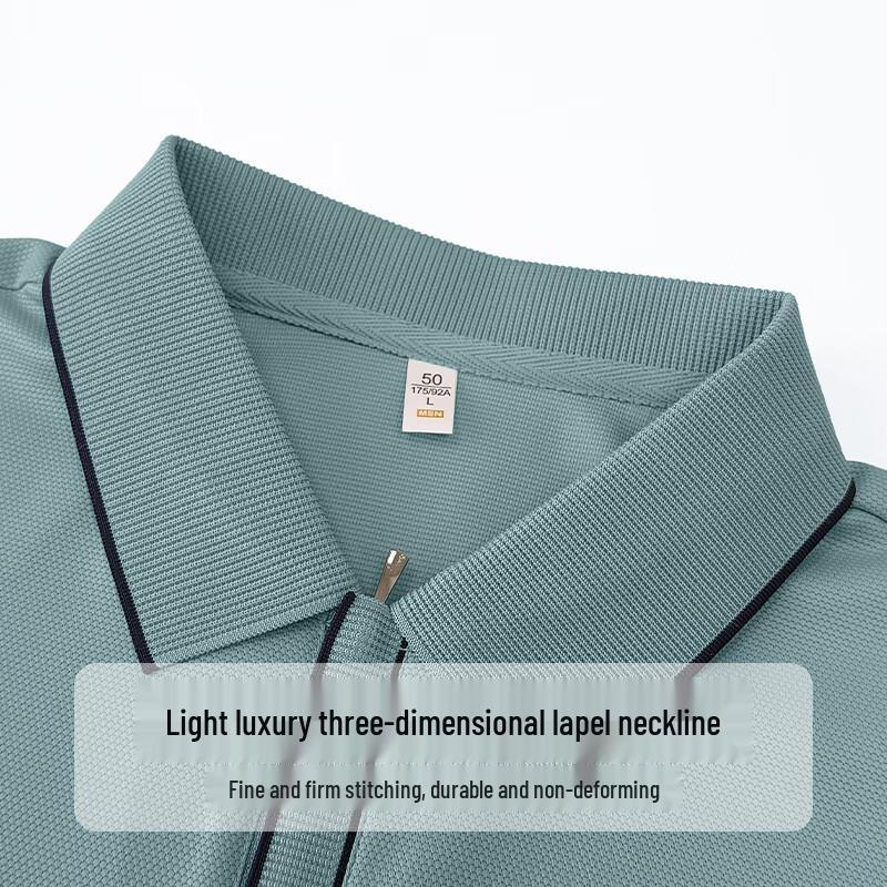 Tucano Herren Eisseide Schnelltrocknendes Poloshirt