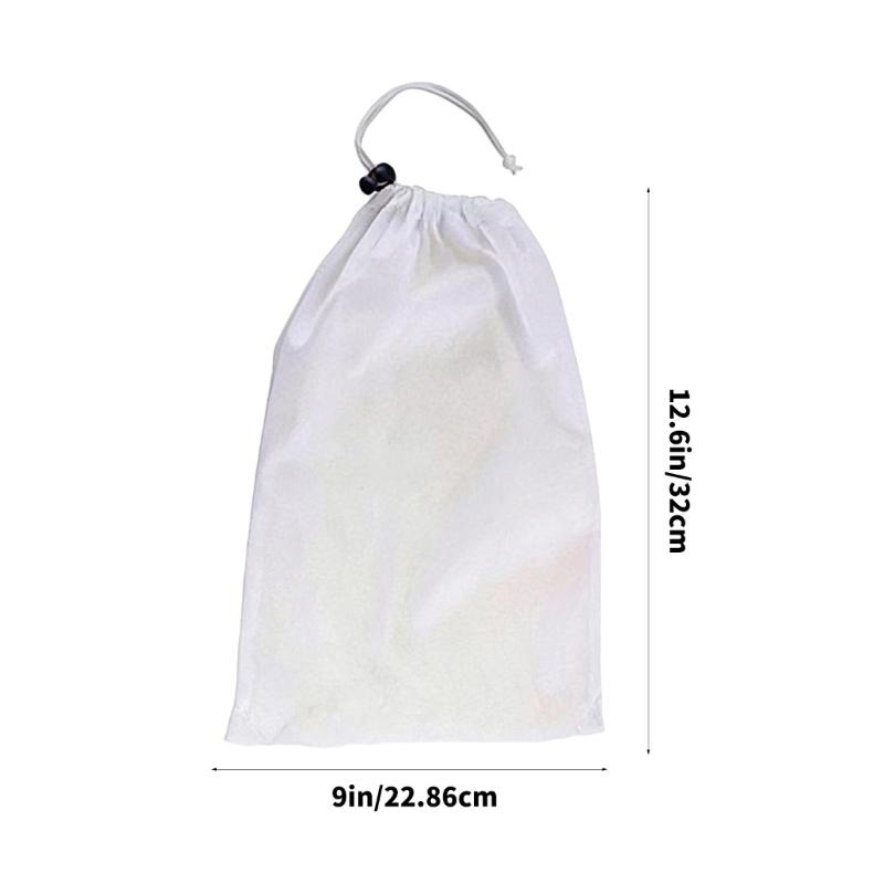 Pool Vacuum Replacement Mesh Bags with Locking Cord Fine Mesh Pool Cleaner Bags Outdoor Pool Accessories Enduring