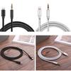 1M för belysning till AUX-kabelvagnskonverterare 3,5 mm uttag hane-kabel Hörlurar Aux Line-hörlurar Ljudadapter för iPhone iPad IOS