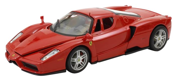 Bburago Scale Enzo Ferrari Finished Product 1/24 (Red) 18-26006R2