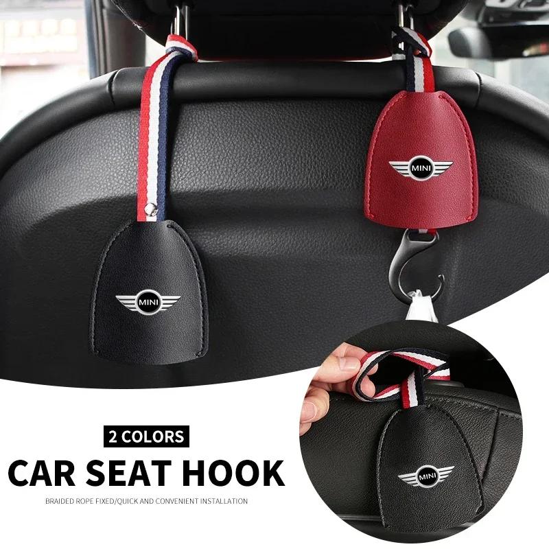 CCM1 E60 New Fashion Car Seat Back Storage Hooks Portable Car Headrest Hook For BMW Mini Cooper R56 R50 R53 F56 R60 2011 2012 2013 2