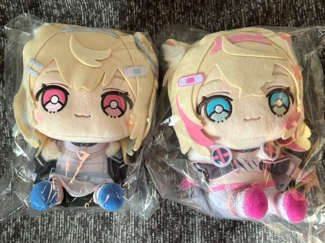 Hololive friends u Fuwawa Mococo Fuwamoco Plush Doll Set 2 FS