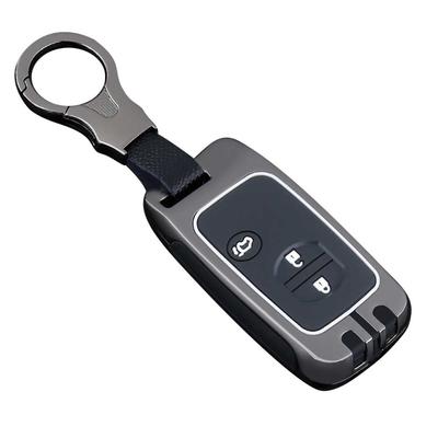 Dedykowane etui na kluczyk Toyota, Etui na kluczyk Smart Key, Pokrowiec na kluczyk, Stop cynku, Silikon, 3 przyciski,