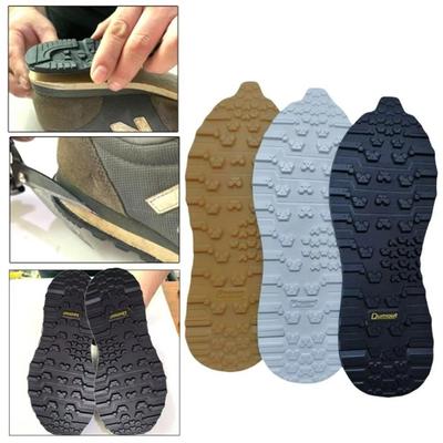 1Pair Shoe Wearable Rubber Non-Slip Shoe Stickers Wear-resistant Thick Material Anti Slip Pads DIY Cuttable Leather Compatible