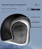 Certified Unisex Electric Vehicle Helmet: Autumn/Winter Model, Warm & Lightweight.