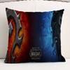 Gamer World Of Warcraft Personalized picture text home decorative pillows Household Gifts 45x45cm