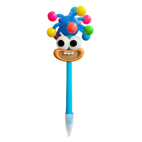 Cute Cartoon Pens Kids Big Mouth Figure Ballpoint Pen Assorted Colors Rollerball Pen Fun Gift for Boys Girls Birthdays And Festive Parties