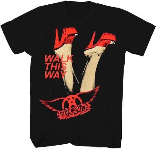 Aerosmith - Aerosmith - Walk This Way T-Shirt - XL Black 38441080A4 [New ] Black XS