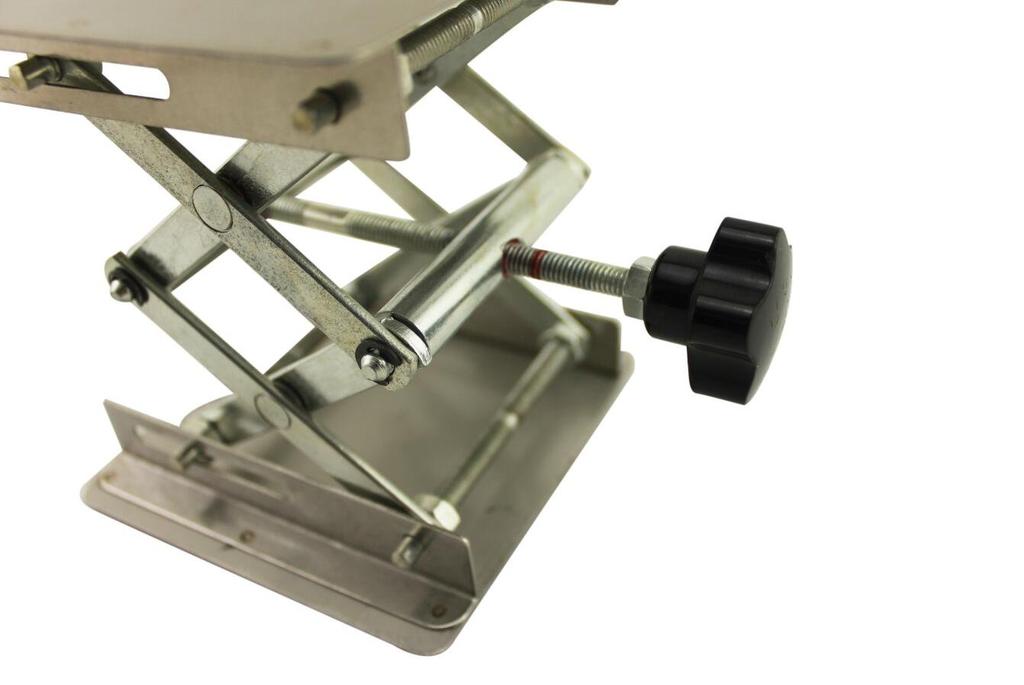 Naissant Laboratory Equipment, Lab Jack, Stainless Steel, Mini Lifting Platform, Height Adjustable Platform