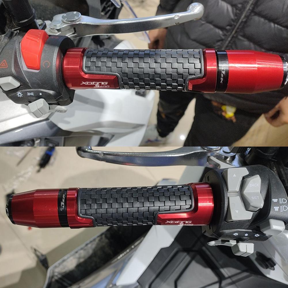 Pro KYMCO XCITING S 400i Xciting S400 2017-2022 Příslušenství pro motocykly CNC rukojeti řídítek Konce řídítek Plug Anti