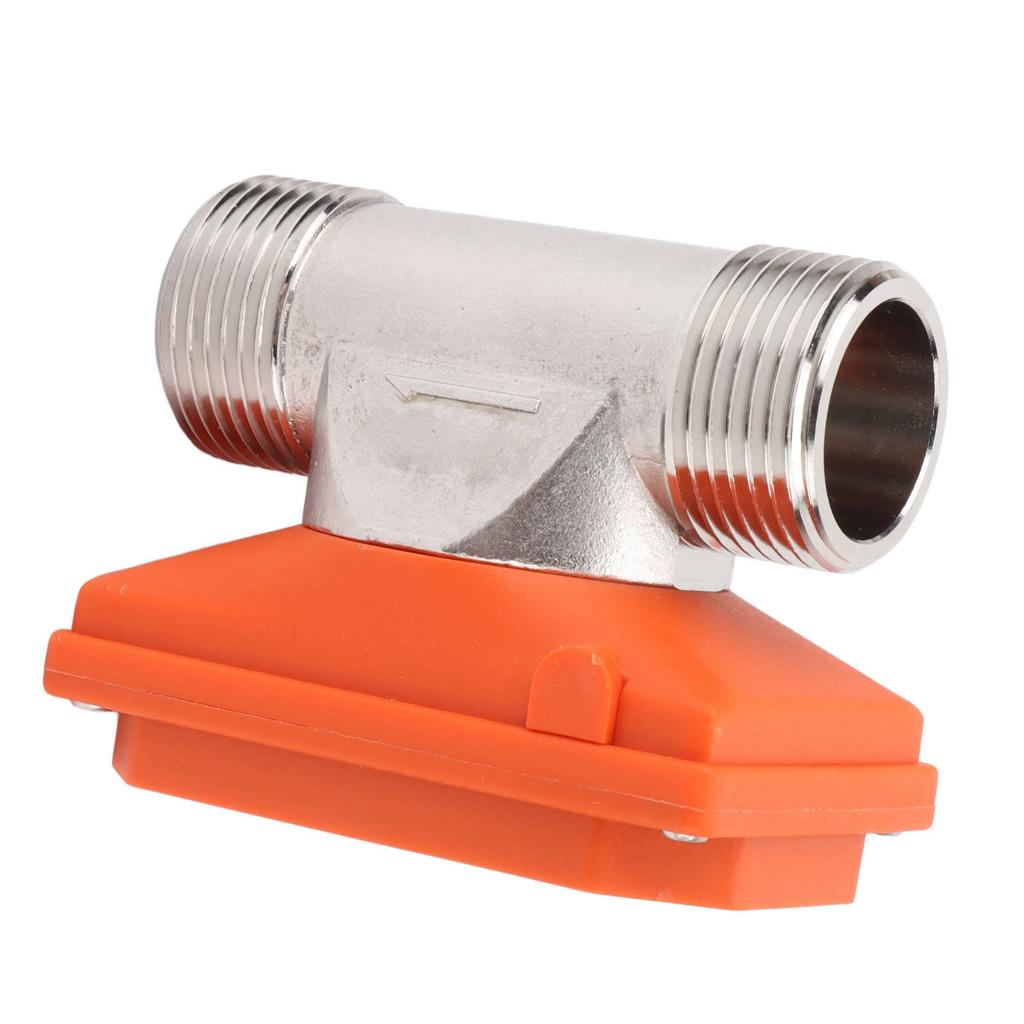 Water Flowmeter Digital Display Flow Sensor Stainless Steel Acid Alkali Proof Flow Meter for