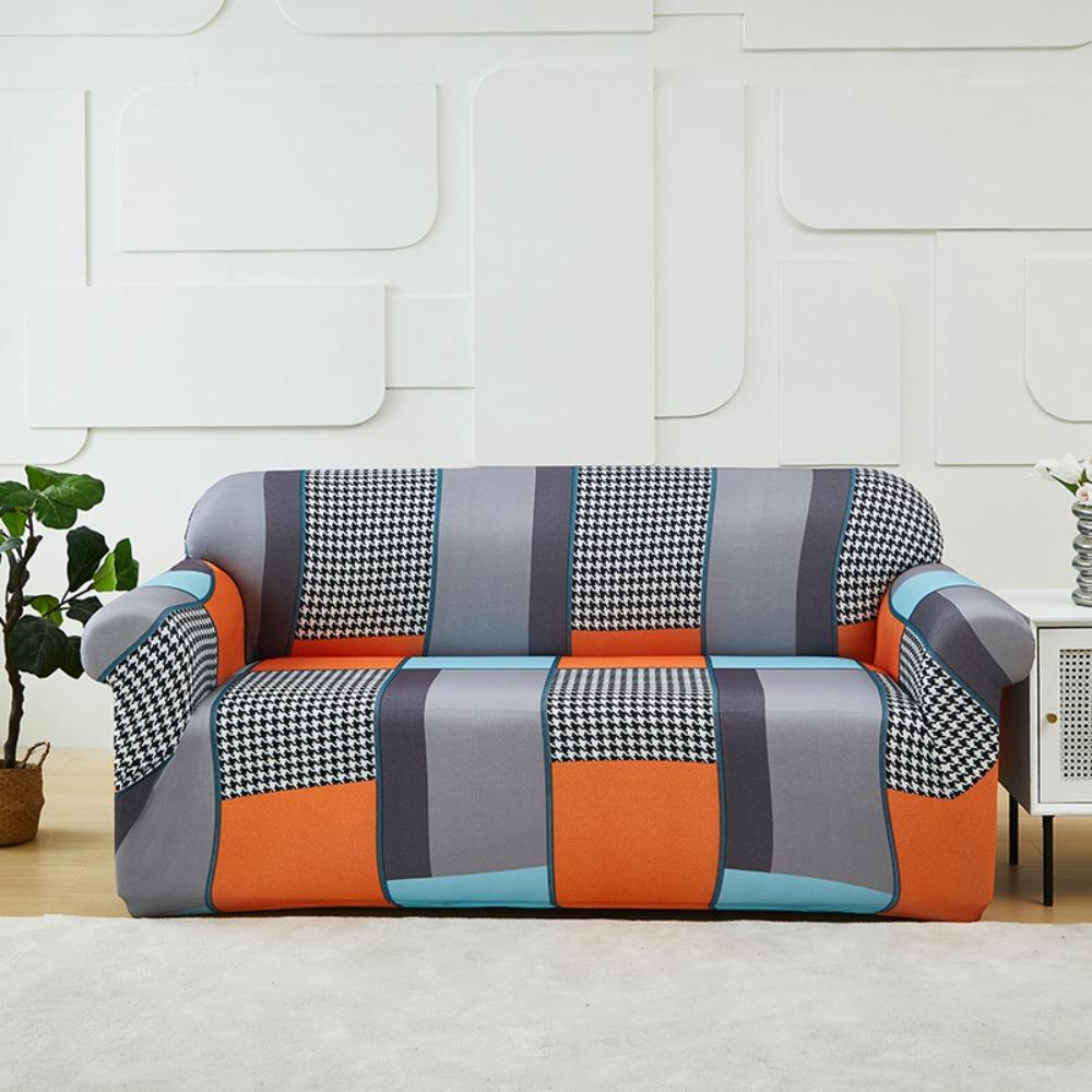 Elastic Sofa Slipcover Full Coverage Non Slip Stretchable Sofa Protector for Home Decor