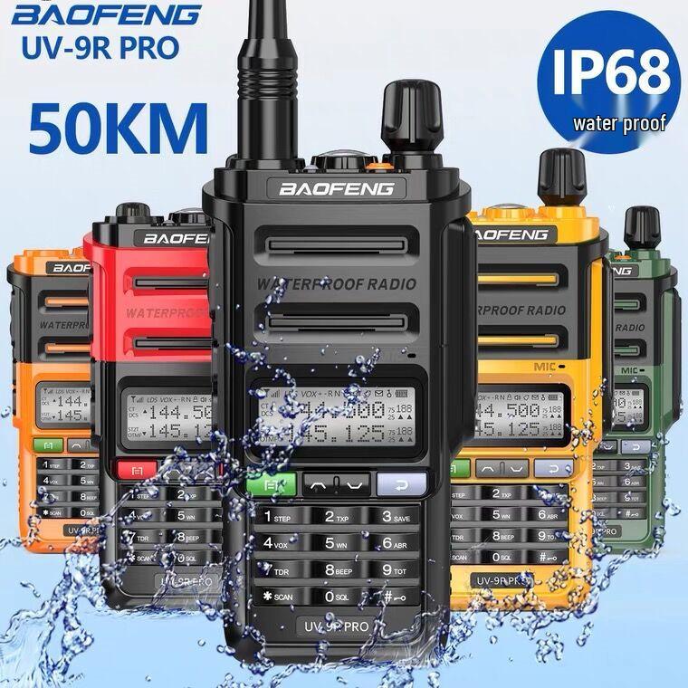 Baofeng UV9R Pro Waterproof 18W High Power Long-Range Walkie-Talkie
