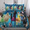 Copriletti Set Biancheria da Letto Hotel Transylvania, Ragazza Cartone Animato Mavis Copriletto Moderno Stampato Set 2/3 Pezzi 1 Copriletto, Regali di Compleanno