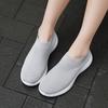 Fashion Comfortable And Breathable Elastic Socks Shoes Flat Socks And Casual Lightweight Flying Woven Footwear Women's Shoes Versatile