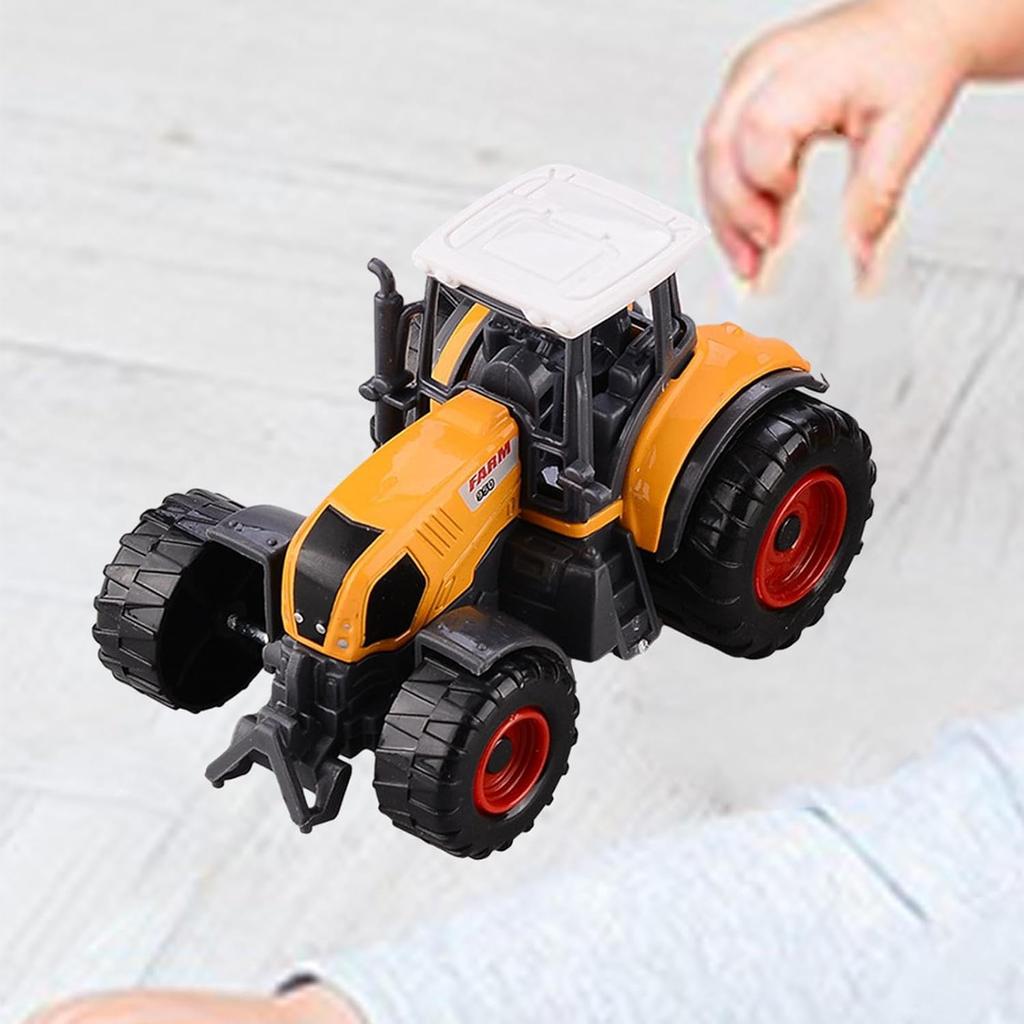 1/64 Metal Alloy Farm Cart Utility Vehicle Model Car Toy, Christmas Gift for Boys Girls