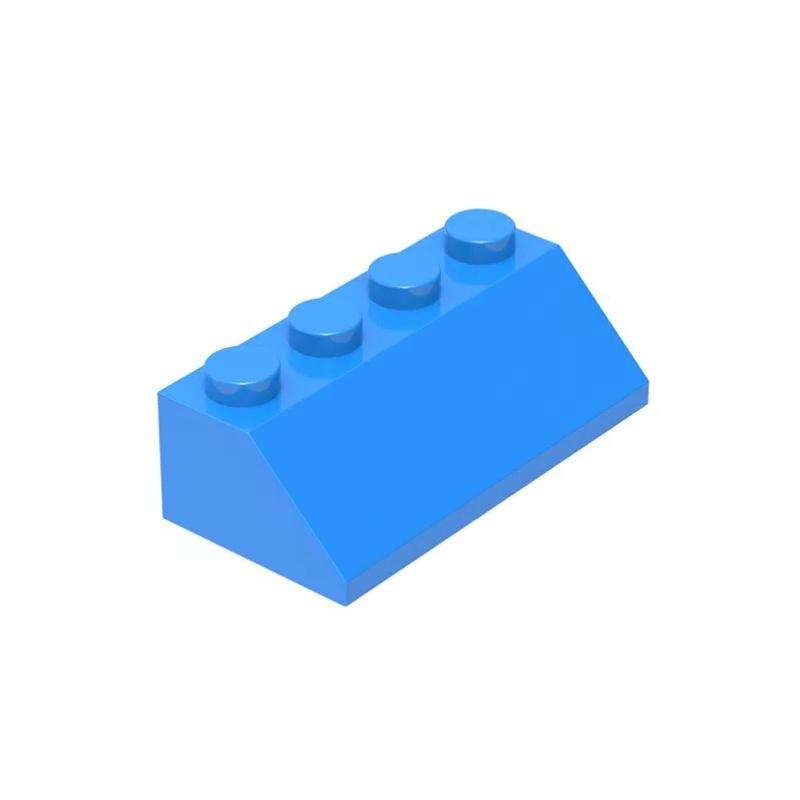 50 PEÇAS TELHA 2X4/45° Compatível 3037 Peças, Inclinações Peças Autoencaixáveis Blocos de Construção Brinquedos Acessórios