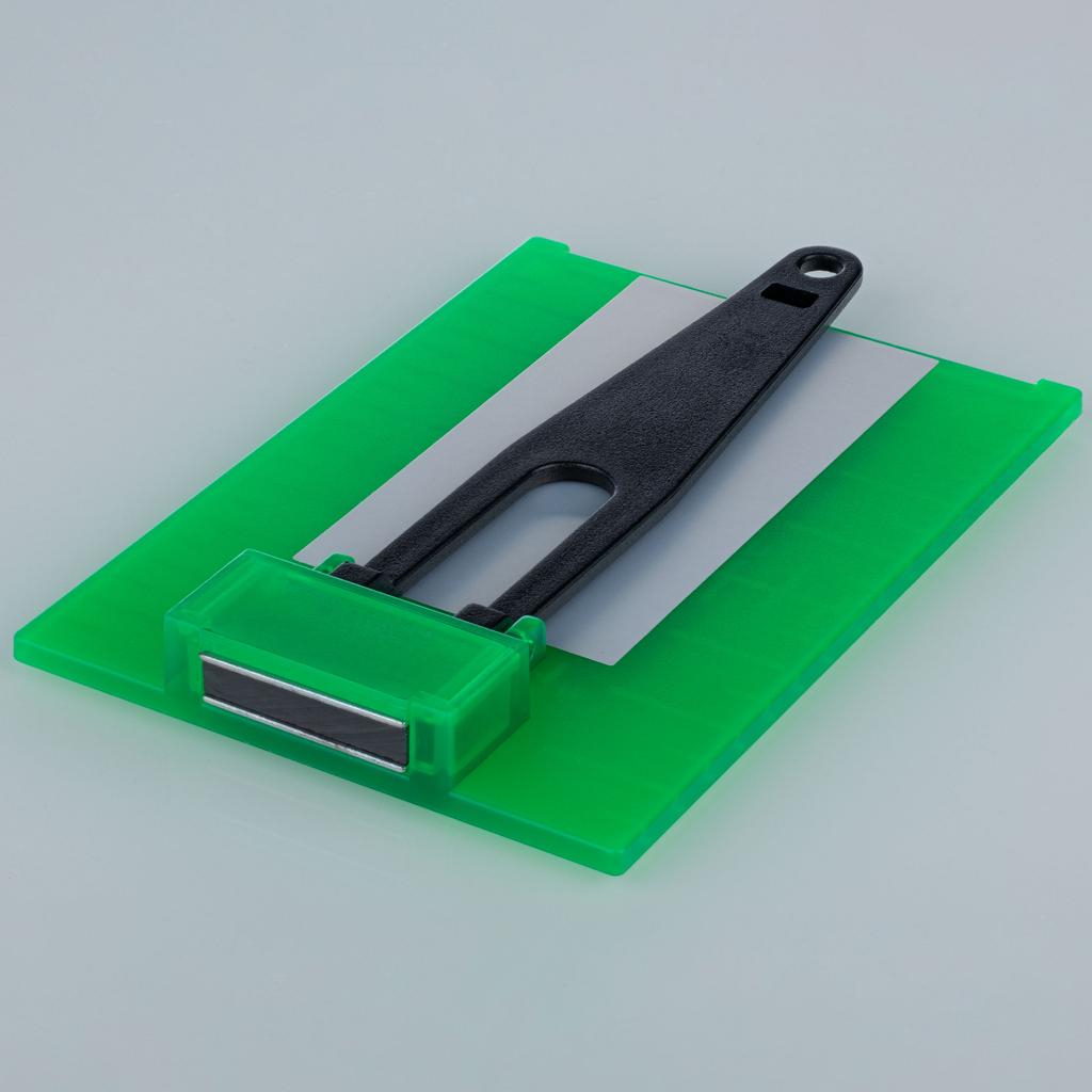 Rosfix Laser Level Reading Target – Precise and Universal | Dimensions 10 X 7 Cm | Magnet and Holder