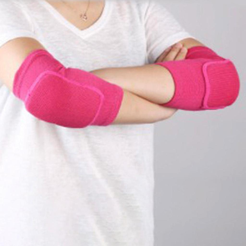 Elastické chrániče loktů Zesílené houbové chrániče loktů a kolen Chránič Basketbal Volejbal Sportovní návlek na ruku Podložka Dospělí Děti