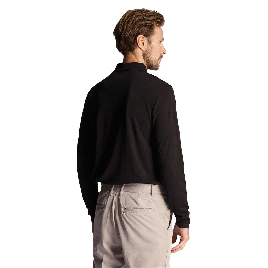Lyle & Scott Mens Regular Long-Sleeved Polo Shirt