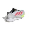 Adidas adizero Boston 12 Running Shoes, Unisex Adult, MDF81, Dash Gray/Lucid Red/Lucid Lemon (JI4472), Size 26.5cm