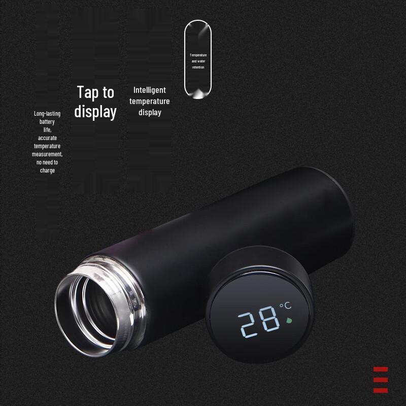 Intelligente Digitale Anzeige 304 Edelstahl Thermosflasche