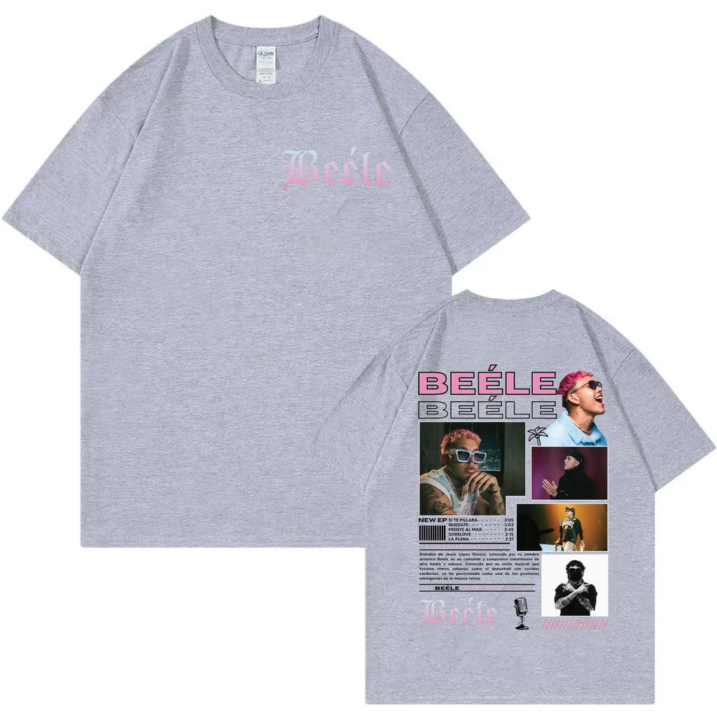 Singer Beele Graphic T Shirts Unisex Unisex Clothing Fashion Hip Hop Tshirt Summer Casual Loose Short Sleeve Tshirts Streetwear