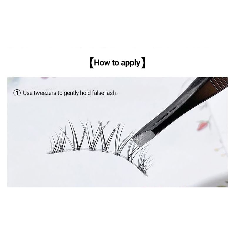 Mogugu - Set of 5 Pairs: Natural Wispy False Eyelashes