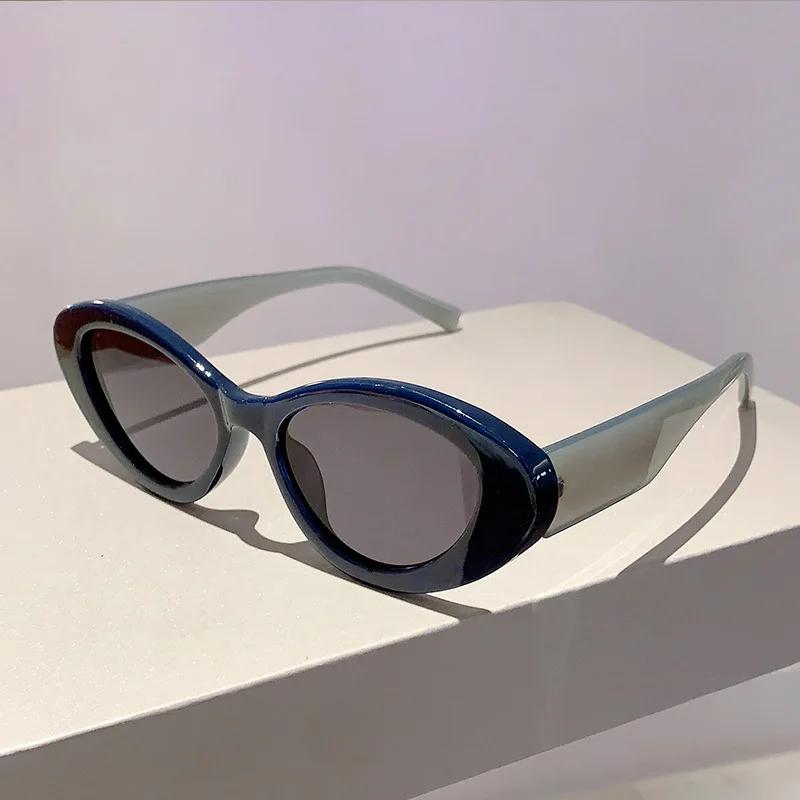 Luxury Brand Designer Vintage Cat Eye Sunglasses Women For Men Sun Glasses Trendy Punk Popular Jelly Sexy Ladies Eyeglasses