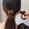 High Ponytail Hair Band Elastic Rubber Chinese Knot Hair Rope Scrunchies Hair Tie Simple Knotted Head Rope For Women Decor Gift