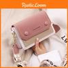 Small Square Pu Shoulder Bag In Multiple Colors For Everyday Use