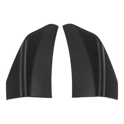 2PCS Car Front Bumper Slitter Lip Diffuser Black Rounded Edges Replacement for Ford Mustang