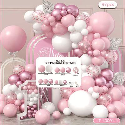 Opening Arch Balloon Chain Birthday Balloon Arrangement Decoration Party Package Set Premium Scene Supplies