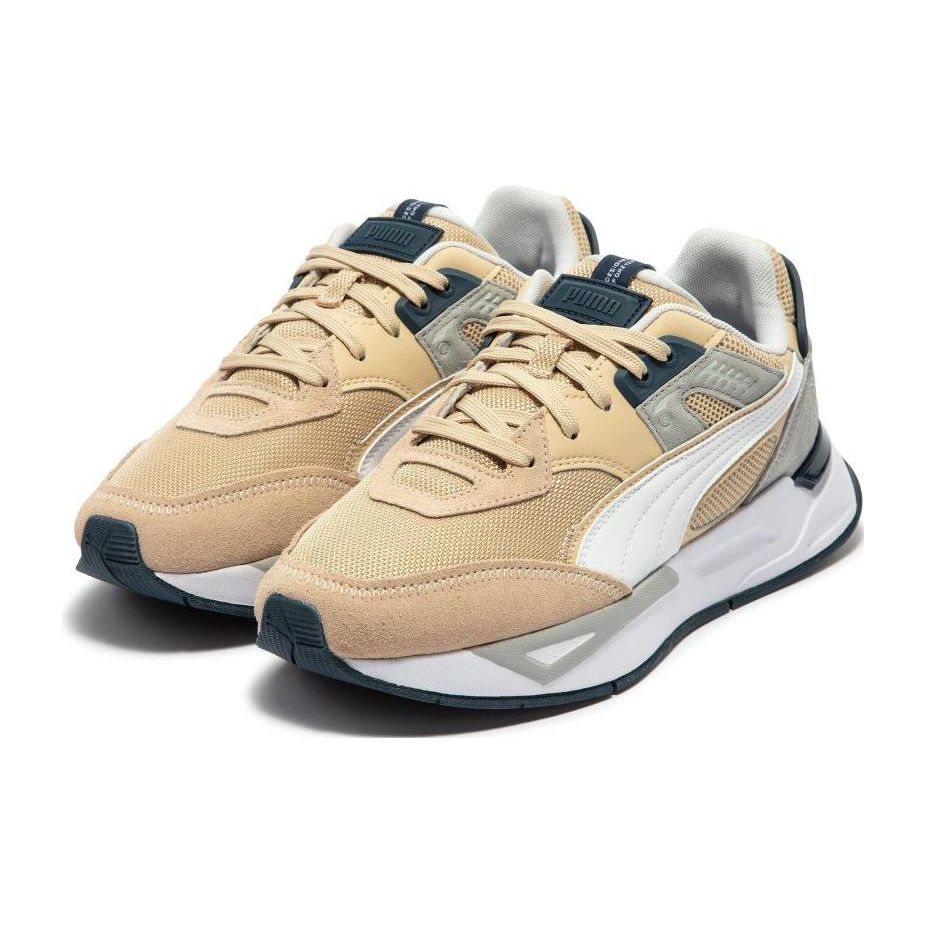 Puma Mirage Sport Remix Granola White Unisex Sneakers Tan 381051-14