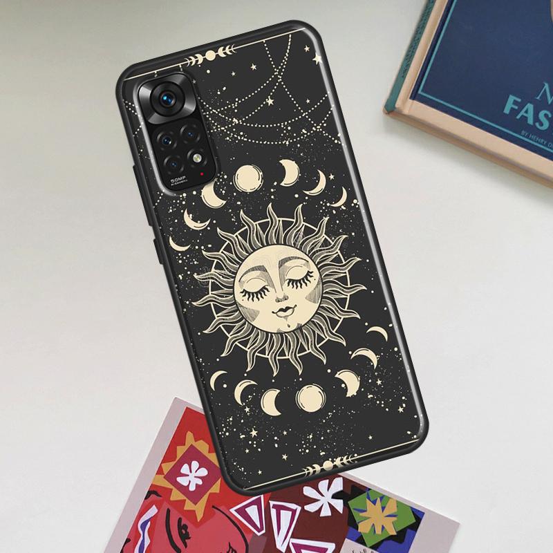 Witches Moon Tarot Case For Xiaomi Redmi Note 14 Pro 13 12 11 10 15 Pro Plus Redmi 15C 13C 12C 10C 14C 15 Cover