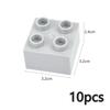MOC Big Size Bulk Bricks Thick Building Blocks Educational Kid Creative Toys Slope Thin Large Particles Compatible With Duploes