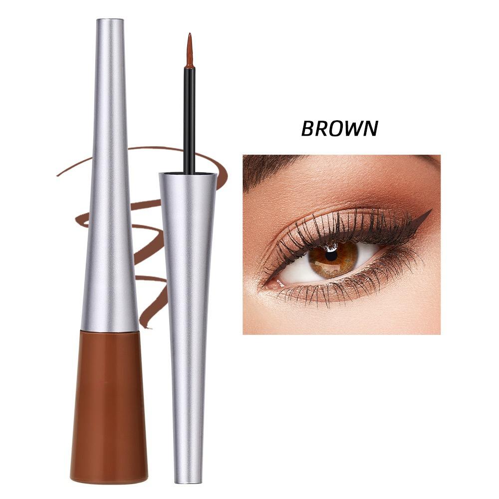 Eyeliner Liquid Eyeliner Pen Colored Eyeliner Liquid Makeup Waterproof and Quick-drying  12-color Eyeliner Liquid Pen