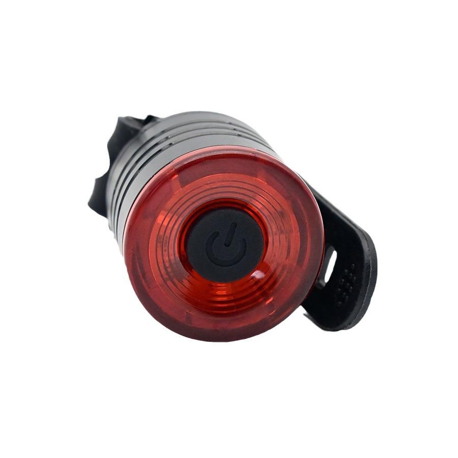 LED Bicycle Tail & Helmet Light - Outdoor Camping, Night Riding & Mountain Bike Warning Light, Aluminum Alloy Construction