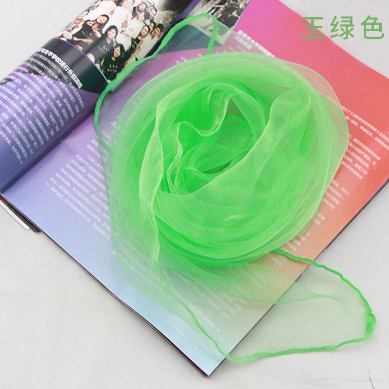 Solid Color Chiffon Small Silk Scarf Performance Dance New Style Small Square Scarf Candy Color Silk Scarf Windproof Scarves