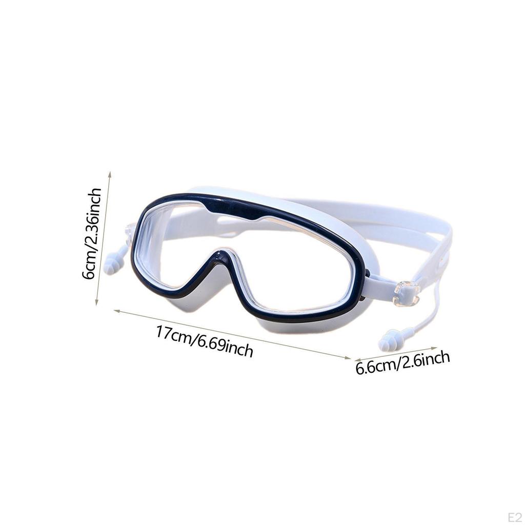 Kids Swim Goggles Boys Girls Leakproof Portable Eye Protection Water Resistant Pool