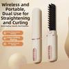 Wireless Electric Hair Straightener LCD Display Hair Styling Iron  Hair Care