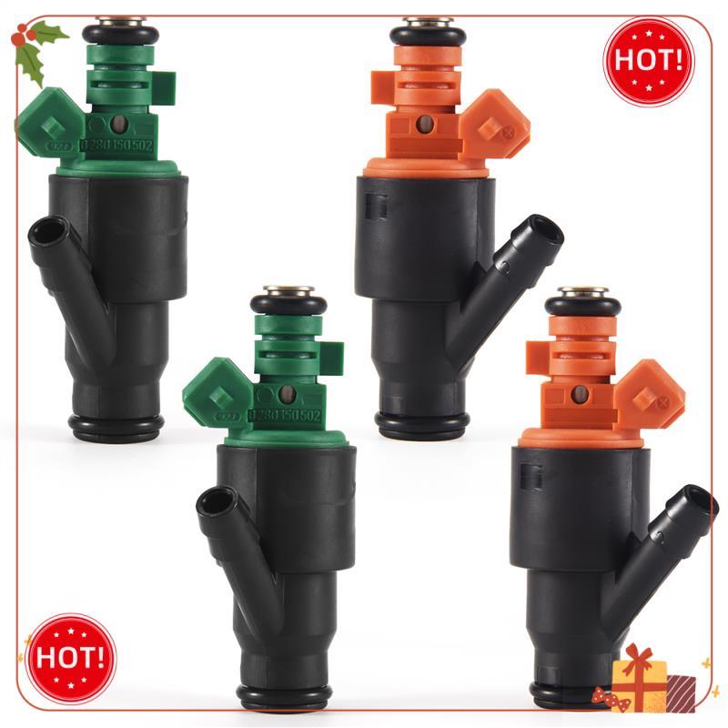 Durable-4Pcs/Lot Fuel Injector Nozzle 0280150504 0280150502 For 95-02 Kia Sportage 2.0L