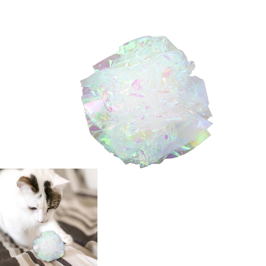 Light Weight Crinkle Paper Cats Toy Sound Tin Paper Toy Cats Interactively Toy for Cats Kittens