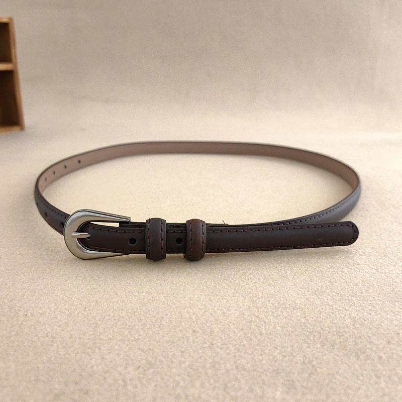 Minimalist Style Womens Waist Belt Metal Buckle Dress Suit Belt Shapewear