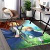1pc Anime Character Design Office Chair Mat - Fantasy Decorative Carpet for Anime Lovers, Suitable for Home Office, Living Room, Bedroom, Game Room, D