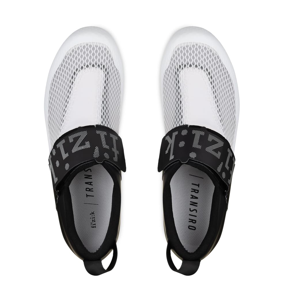 Fizik TRANSIRO HYDRA Cycling Shoes for White and cm Men, Black, 26.5