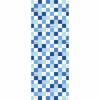 Hamamonyo Tenugui (Japanese Hand Towel) - Ichimatsu Pattern with Small Goldfish