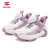 Scarpe da Ginnastica Casual Resistenti allo Sporco per Bambini con Fibbia Rotante in Pelle Orsetto Felice