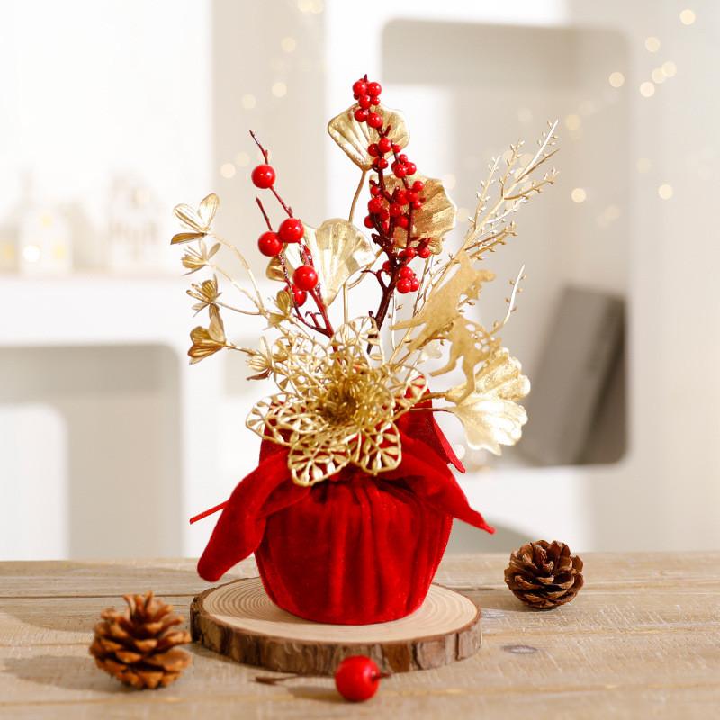 Floral Diy Plastic Home Decor Insert Branches Christmas Festive Setting Supplies