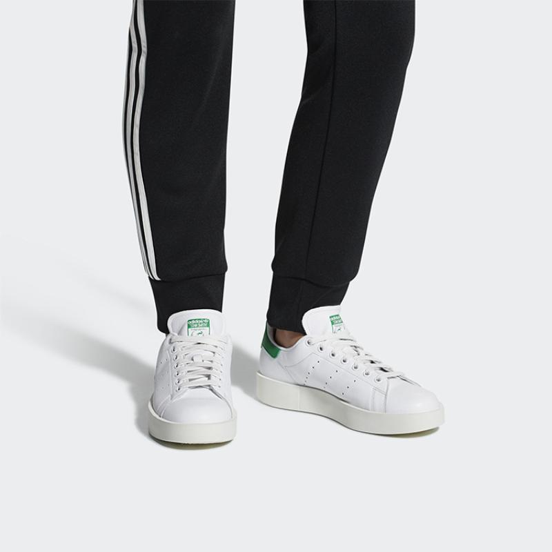 Adidas Stan Smith Bold White Green Women's Sneakers S32266